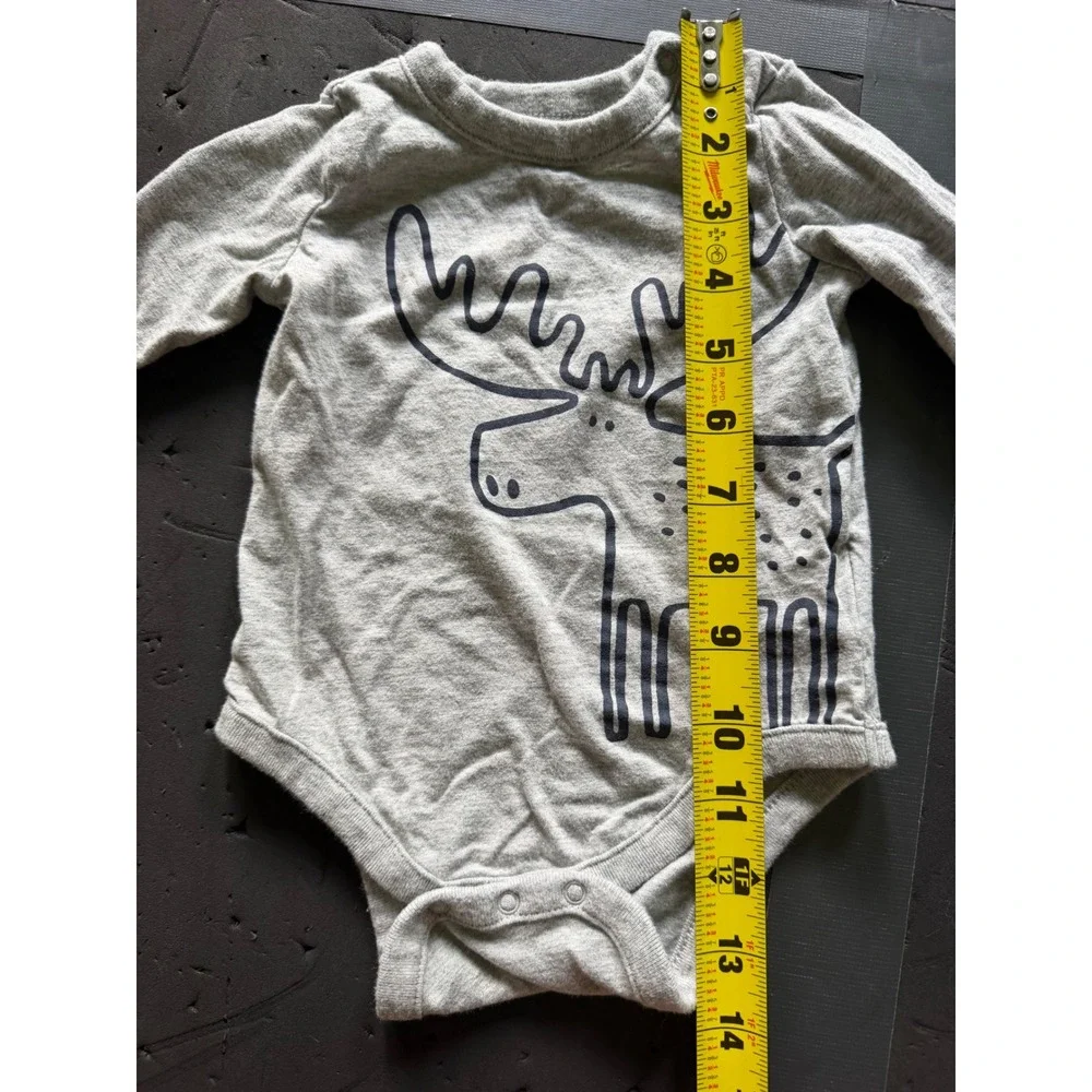 Baby Gap Brannan's Favorites Moose Bodysuit and Pants Set 3-6 Months Organic